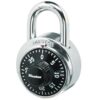 Combination Lock, Stainless Steel, 1.87" Wide, Silver - Image 6