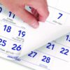 Deluxe Three-Month Reference Wall Calendar, Vertical Orientation, 12 x 27, White Sheets, 14-Month: Dec 2025 to Jan 2027 - Image 5