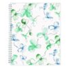 Lindley Weekly/Monthly Planner, Floral Artwork, 11 x 8.5, White/Blue/Green Cover, 12-Month (Jan to Dec): 2025 - Image 2