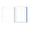 Lindley Weekly/Monthly Planner, Floral Artwork, 11 x 8.5, White/Blue/Green Cover, 12-Month (Jan to Dec): 2025 - Image 7