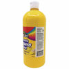 Washable Tempera Paint, Yellow, 32 oz Bottle - Image 2