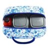 Simplified Lunch Bag with 4 Food Containers, 9 x 6 x 10, Blue Floral - Image 2