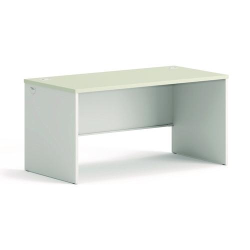 38000 Series Desk Shell, 60" x 30" x 30", Light Gray/Silver