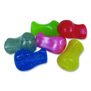 Original Grip, 1" Long, Assorted Glitter Colors, 72/Carton