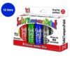Kwik Stick Tempera Paint, 6 Assorted Classic Colors, 6/Pack, 12 Packs/Carton - Image 7