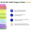 Kwik Stix Tempera Paint Set, 10 Assorted Pastel Colors, 10/Set, 12 Sets/Carton - Image 4