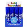 Kwik Stix Single Color Pack, 0.7" x 3.5", Blue, 12/Pack, 12 Packs/Carton - Image 2