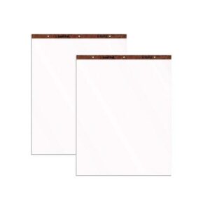 Easel Pads, Unruled, 27 x 34, White, 50 Sheets, 2/Carton