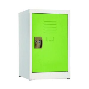 Steel Storage Locker, 1 Compartment, 15 x 15 x 24, Green