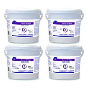 Oxivir TB Disinfectant Wipes, 11 x 12, White, 160/Bucket, 4 Buckets/Carton