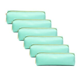 Pencil Case, 7.9" x 2" x 2", Blue