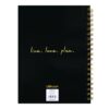 B5 Size Notebook, 1-Subject, Medium/College Rule, Black Cover, (80) 9.8 x 6.9 Sheets, 3/Pack - Image 4