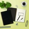 B5 Size Notebook, 1-Subject, Medium/College Rule, Black Cover, (80) 9.8 x 6.9 Sheets, 3/Pack - Image 5