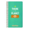 Soft Cover Eco Notebook, 1-Subject, Medium/College Rule, Turquoise/White/Orange Cover, (96) 8.3 x 5.8 Sheets