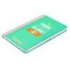 Soft Cover Eco Notebook, 1-Subject, Medium/College Rule, Turquoise/White/Orange Cover, (96) 8.3 x 5.8 Sheets - Image 2