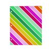Two-Pocket Portfolio Folder, 1" Capacity, 9.6 x 11.9, Brush Strokes/Llamas/Stripes, 6/Pack - Image 4