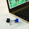 Store n' Go Dual USB 3.2 Gen 1 Flash Drive for USB-C Devices, Blue - Image 5