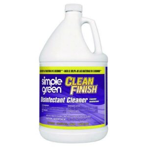 Clean Finish Disinfectant Cleaner, 1 gal Bottle, Herbal