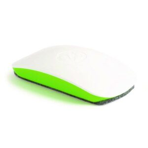 Classic Magnetic Dry Erase Board Eraser, 6.99" x 3.78" x 0.98", White