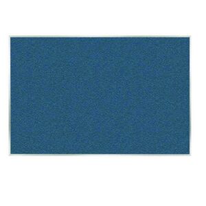 Vinyl Bulletin Board with Aluminum Frame, 87.91" x 48.5", Ocean Surface, Satin Aluminum Frame