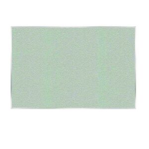 Vinyl Bulletin Board with Aluminum Frame, 87.91" x 48.5", Silver Surface, Satin Aluminum Frame