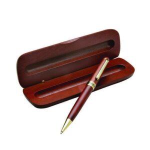 7520014583934, SKILCRAFT Illusion Ballpoint Pen, Retractable, Medium Point, Black Ink, Brown Barrel