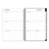 Nevaeh Weekly/Monthly Planner, Wildflowers Artwork, 8 x 5, Multicolor/Black Cover, 12-Month (Jan to Dec): 2025 - Image 2