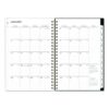 Nevaeh Weekly/Monthly Planner, Wildflowers Artwork, 8 x 5, Multicolor/Black Cover, 12-Month (Jan to Dec): 2025 - Image 3