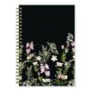 Nevaeh Weekly/Monthly Planner, Wildflowers Artwork, 8 x 5, Multicolor/Black Cover, 12-Month (Jan to Dec): 2025