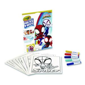 Spidey and His Amazing Friends Color Wonder Kit, Includes Five Markers, Ages 3 and Up, 18 Pages