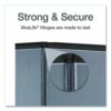 XtraLife ClearVue Non-Stick Slant-D Ring Binder, 3 Rings, 2" Capacity, 11 x 8.5, Black - Image 5