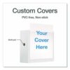 XtraLife ClearVue Non-Stick Slant-D Ring Binder, 3 Rings, 5" Capacity, 11 x 8.5, White - Image 7