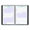 Plan and Link Weekly Planner, 8 x 5, Black Cover, 12-Month (Jan to Dec): 2025 - Image 5
