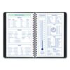 Plan and Link Weekly Planner, 8 x 5, Black Cover, 12-Month (Jan to Dec): 2025 - Image 6