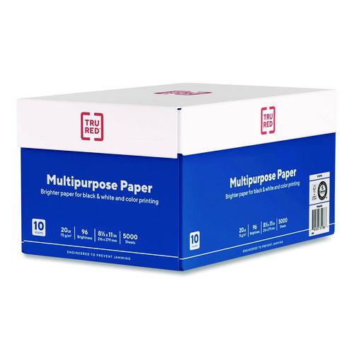 Multipurpose Paper with ColorLok Technology, 96 Bright, 20 lb Bond Weight, 8.5 x 11, White, 500 Sheets/Ream, 10 Reams/Carton - Image 3