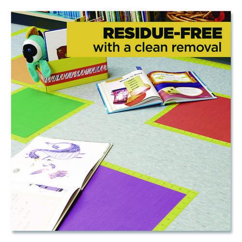 Expressions Masking Tape, 3" Core, 0.94" x 20 yds, Yellow - Image 3