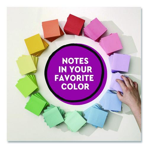 Super Sticky Notes, 3 x 3, Mulberry, 90 Sheets/Pad, 5 Pads/Pack - Image 5
