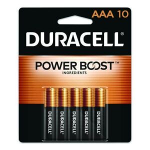 Power Boost CopperTop Alkaline AAA Batteries, 10/Pack