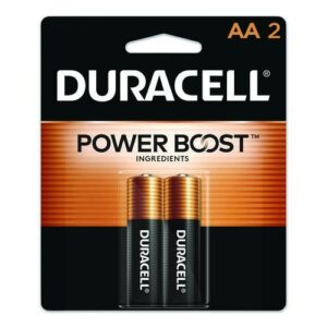Power Boost CopperTop Alkaline AA Batteries, 2/Pack
