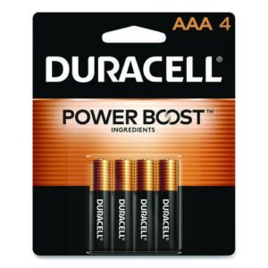 Power Boost CopperTop Alkaline AAA Batteries, 4/Pack