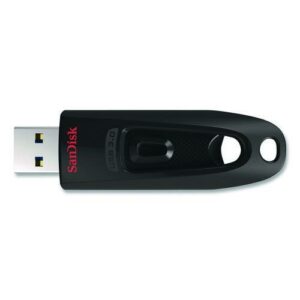 Ultra USB 3.0 Type A Flash Drive, 256 GB, Black