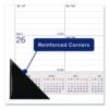 DuraGlobe Monthly Desk Pad Calendar, 22 x 17, White/Blue/Gray Sheets, Black Binding/Corners, 12-Month (Jan to Dec): 2025 - Image 3