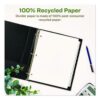 Index Maker EcoFriendly Print and Apply Clear Label Dividers with White Tabs, 12-Tab, 11 x 8.5, White, 5 Sets - Image 3