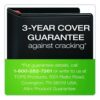 XtraLife ClearVue Non-Stick Slant-D Ring Binder, 3 Rings, 1.5" Capacity, 11 x 8.5, Black - Image 6