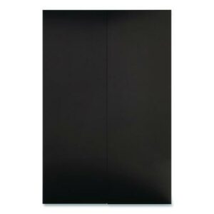 Premium Foam Display Board, CFC-Free Polystyrene, 24 x 36, Black Surface and Core, 12/Carton
