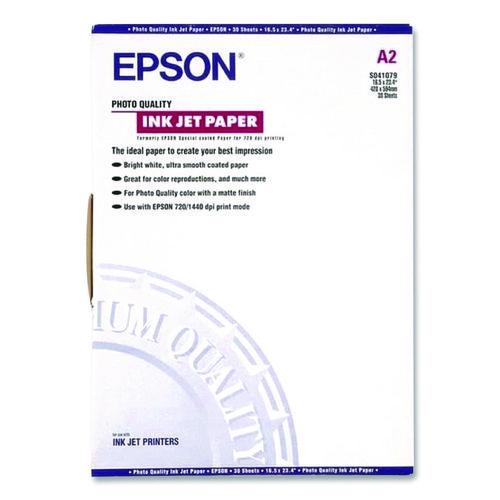 Matte Presentation Paper, 4.9 mil, 16.5 x 23.5, Matte White, 30/Pack