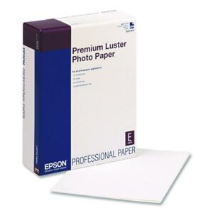 Ultra Premium Photo Paper, 10 mil, 8.5 x 11, Luster White, 250/Pack