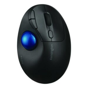 Pro Fit Ergo TB450 Trackball, 2.4 GHz Frequency/6 ft Wireless Range, Right Hand Use, Black