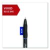 Sharpie S-Gel Gel Pen, Retractable, Medium 0.7 mm, Blue Ink, Black Barrel, 36/Pack - Image 4