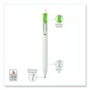 uniONE Gel Pen, Retractable, Medium 0.7 mm, Assorted Fashion Ink and Barrel Colors, 5/Pack - Image 4
